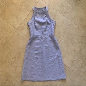 Ann Taylor Loft Linen Dress 0 Petite